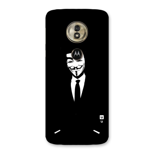 Anonymous Cool Gentleman Back Case for Moto G6 Play