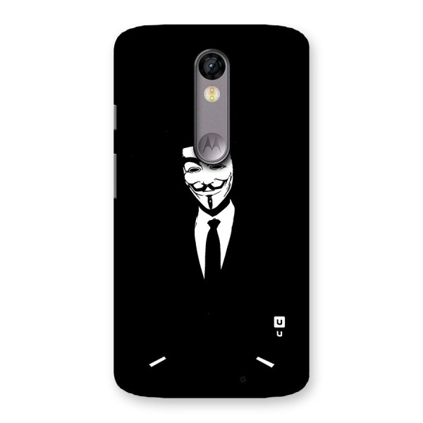 Anonymous Cool Gentleman Back Case for Moto X Force