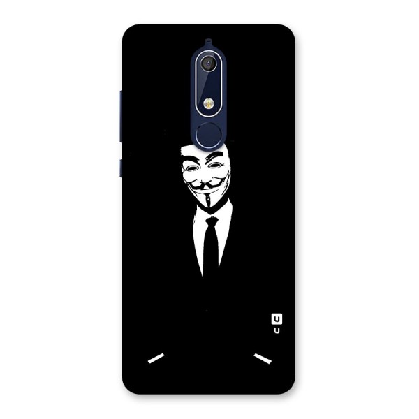 Anonymous Cool Gentleman Back Case for Nokia 5.1