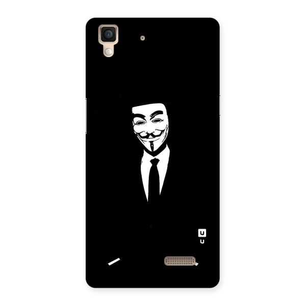 Anonymous Cool Gentleman Back Case for Oppo R7