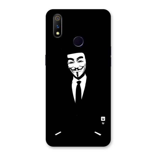 Anonymous Cool Gentleman Back Case for Realme 3 Pro