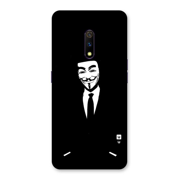 Anonymous Cool Gentleman Back Case for Realme X