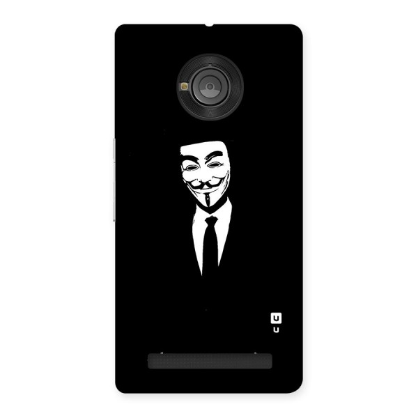 Anonymous Cool Gentleman Back Case for Yuphoria