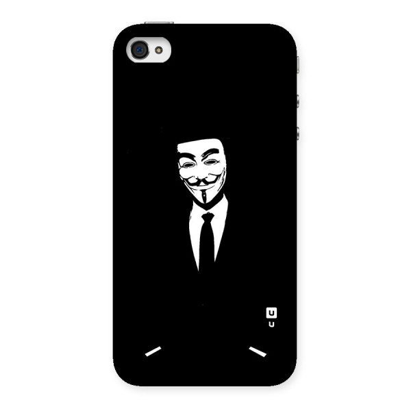 Anonymous Cool Gentleman Back Case for iPhone 4 4s