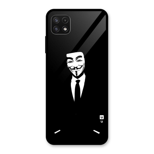 Anonymous Cool Gentleman Glass Back Case for Galaxy A22 5G