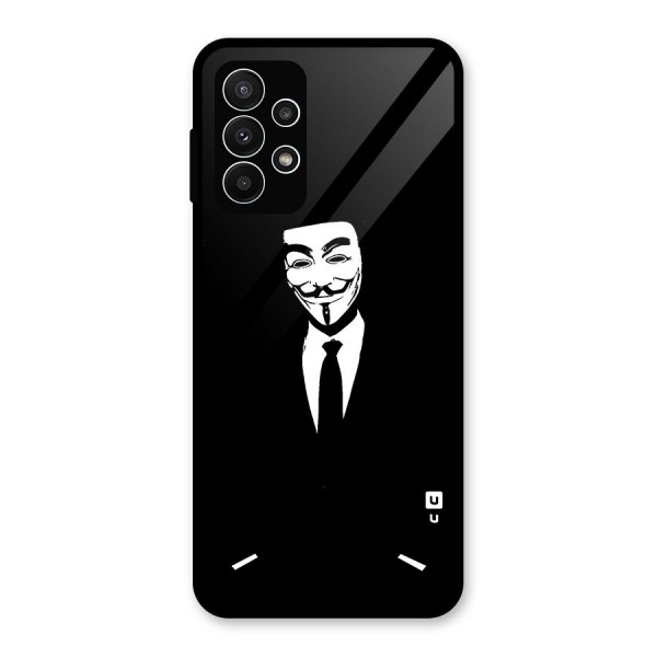 Anonymous Cool Gentleman Glass Back Case for Galaxy A23