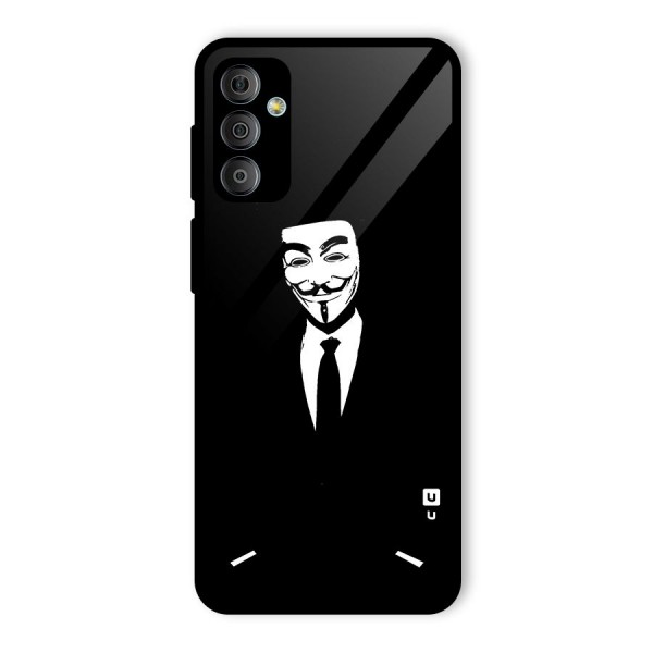 Anonymous Cool Gentleman Glass Back Case for Galaxy F23