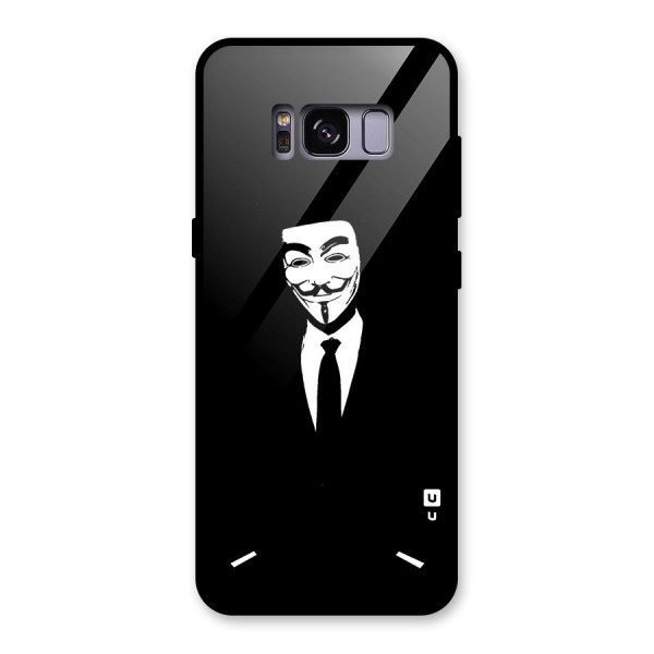 Anonymous Cool Gentleman Glass Back Case for Galaxy S8