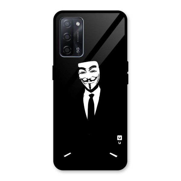 Anonymous Cool Gentleman Glass Back Case for Oppo A53s 5G