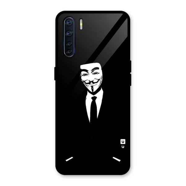 Anonymous Cool Gentleman Glass Back Case for Oppo F15