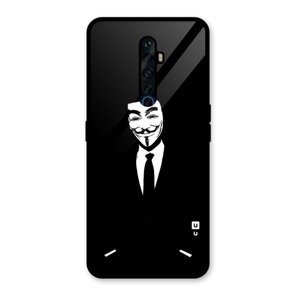 Anonymous Cool Gentleman Glass Back Case for Oppo Reno2 Z