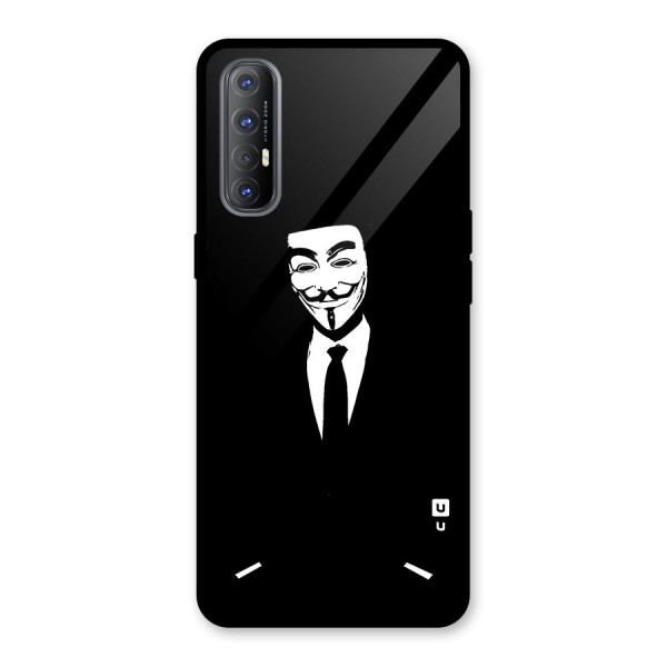 Anonymous Cool Gentleman Glass Back Case for Oppo Reno3 Pro