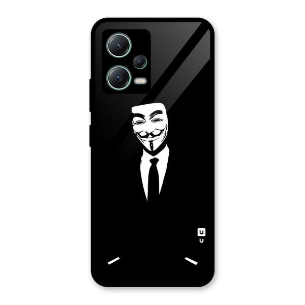 Anonymous Cool Gentleman Glass Back Case for Poco X5