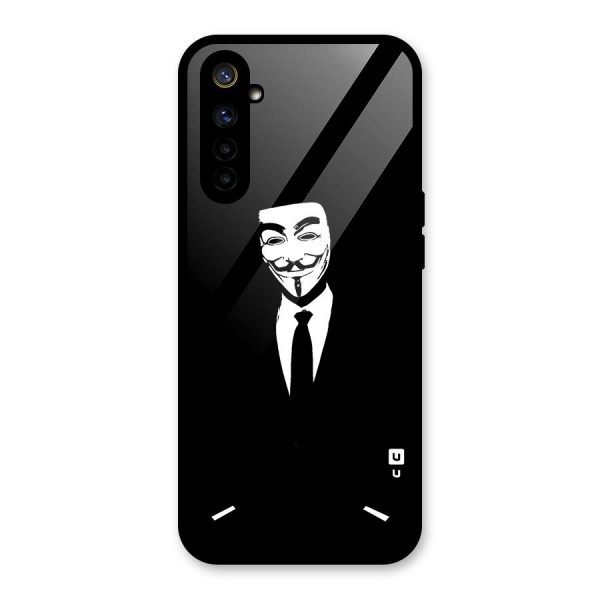 Anonymous Cool Gentleman Glass Back Case for Realme 6