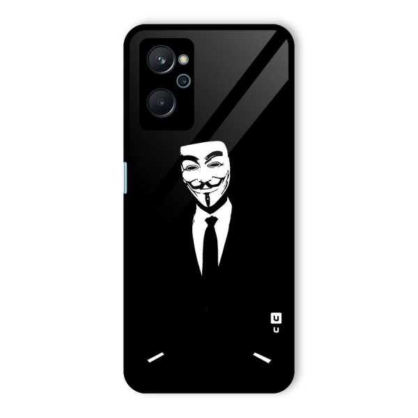 Anonymous Cool Gentleman Glass Back Case for Realme 9i