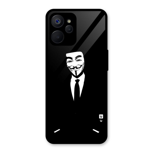 Anonymous Cool Gentleman Glass Back Case for Realme 9i 5G