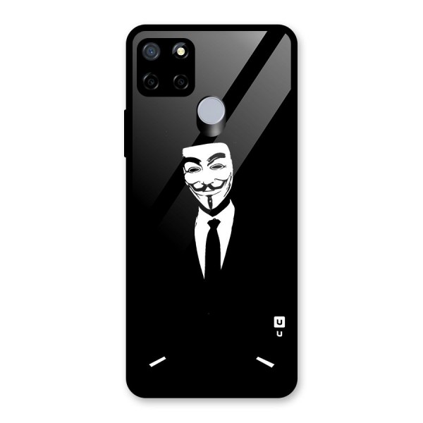 Anonymous Cool Gentleman Glass Back Case for Realme C15