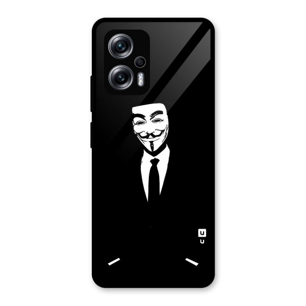 Anonymous Cool Gentleman Glass Back Case for Redmi K50i