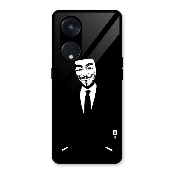 Anonymous Cool Gentleman Glass Back Case for Reno8 T 5G