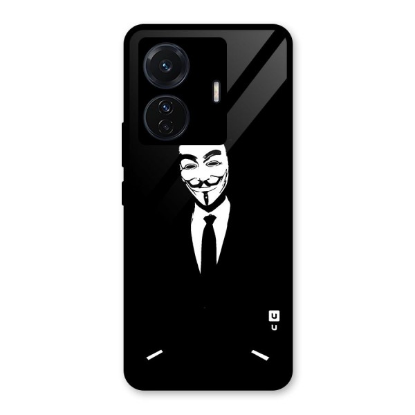 Anonymous Cool Gentleman Glass Back Case for Vivo T1 Pro