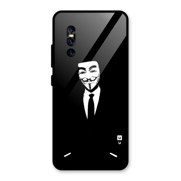 Anonymous Cool Gentleman Glass Back Case for Vivo V15 Pro