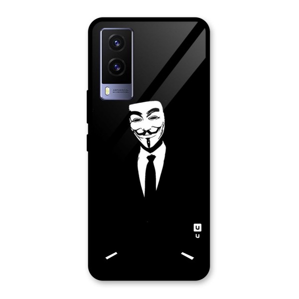 Anonymous Cool Gentleman Glass Back Case for Vivo V21e 5G