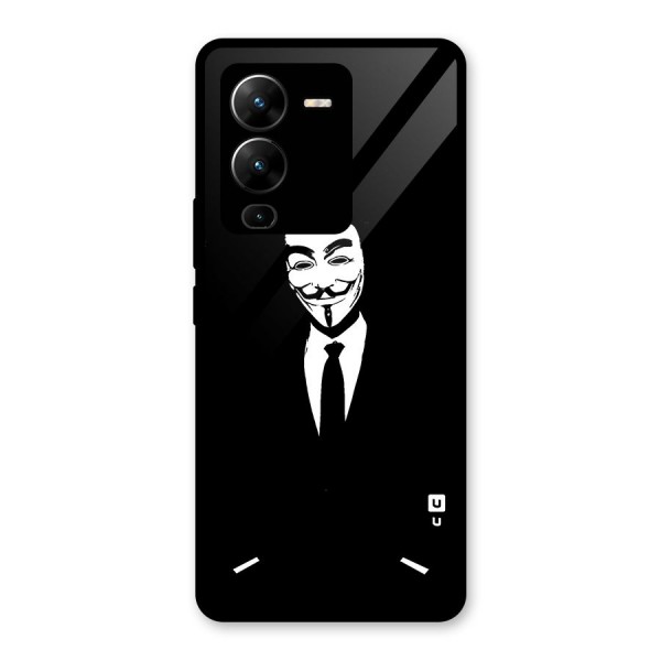 Anonymous Cool Gentleman Glass Back Case for Vivo V25 Pro