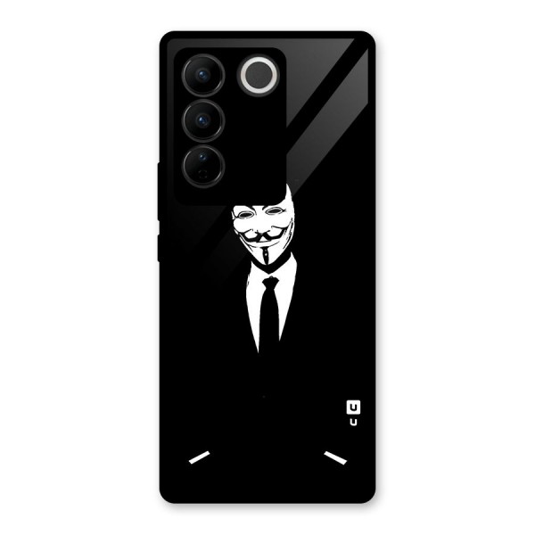 Anonymous Cool Gentleman Glass Back Case for Vivo V27 Pro