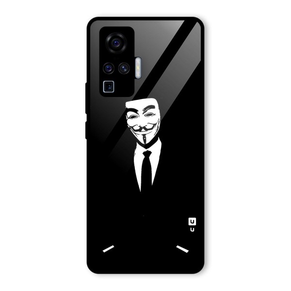 Anonymous Cool Gentleman Glass Back Case for Vivo X50 Pro