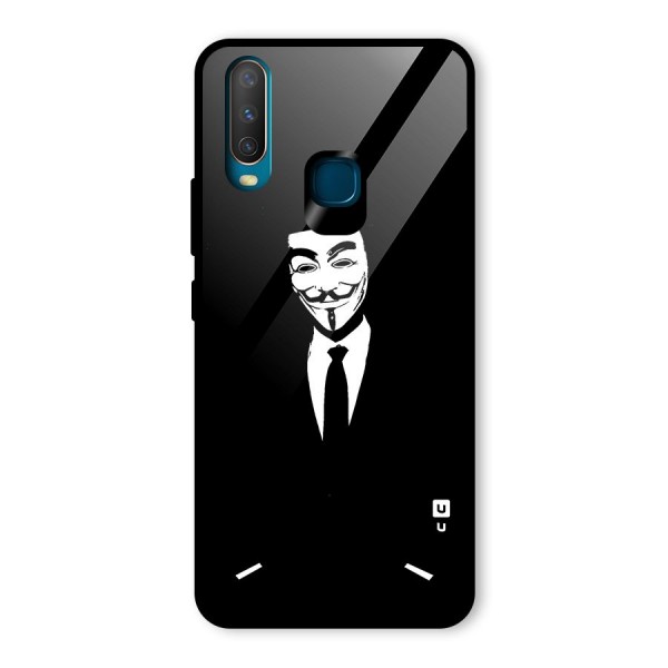 Anonymous Cool Gentleman Glass Back Case for Vivo Y12