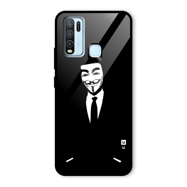 Anonymous Cool Gentleman Glass Back Case for Vivo Y30