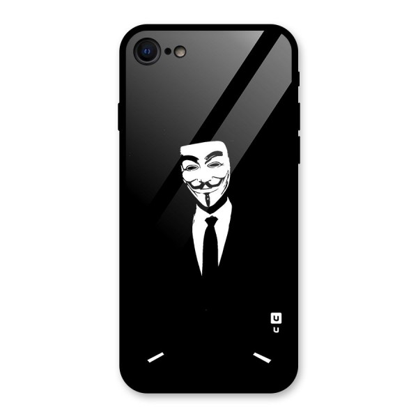 Anonymous Cool Gentleman Glass Back Case for iPhone 7