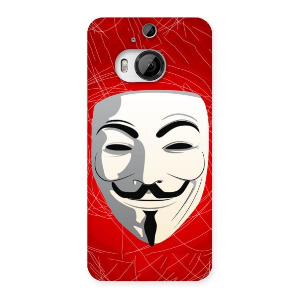 Anonymous Mask Abstract  Back Case for HTC One M9 Plus