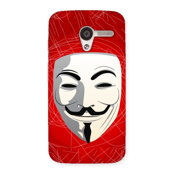 Anonymous Mask Abstract  Back Case for Moto X