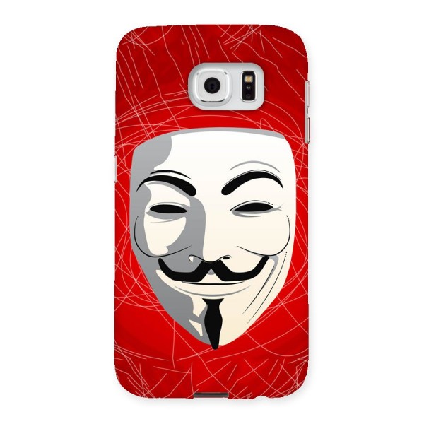 Anonymous Mask Abstract  Back Case for Samsung Galaxy S6