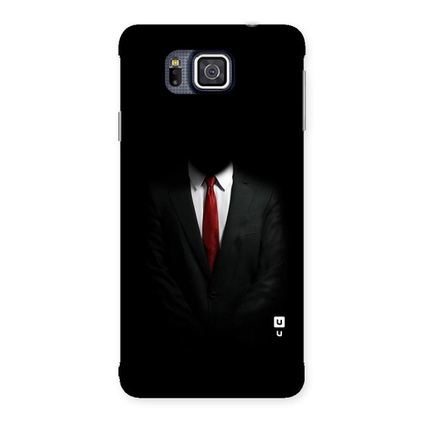 Anonymous Suit Back Case for Galaxy Alpha