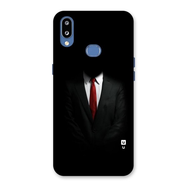 Anonymous Suit Back Case for Galaxy M01s