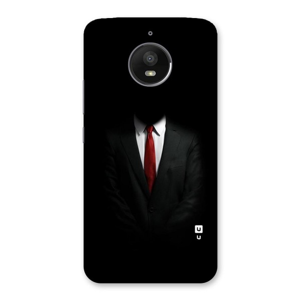 Anonymous Suit Back Case for Moto E4 Plus