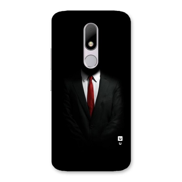 Anonymous Suit Back Case for Moto M