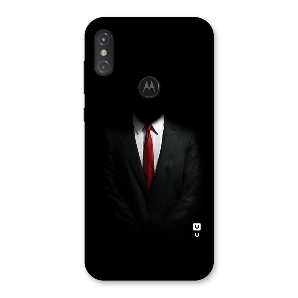 Anonymous Suit Back Case for Motorola One Power