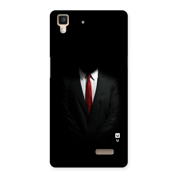 Anonymous Suit Back Case for Oppo R7