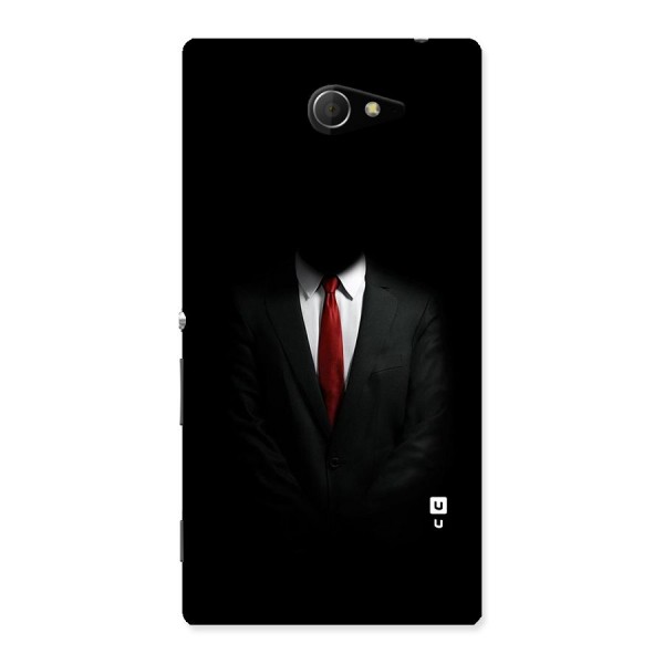 Anonymous Suit Back Case for Sony Xperia M2