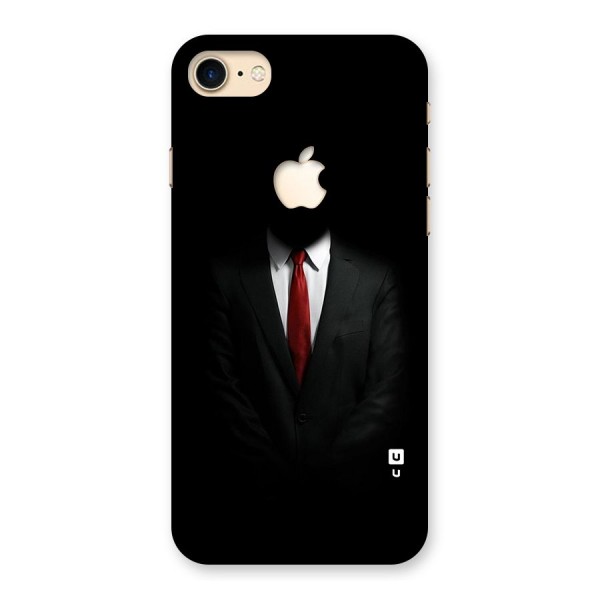 Anonymous Suit Back Case for iPhone 7 Apple Cut