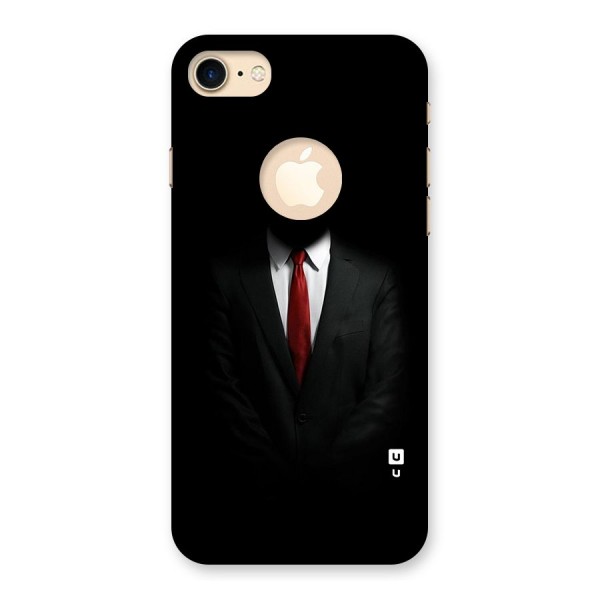 Anonymous Suit Back Case for iPhone 8 Logo Cut