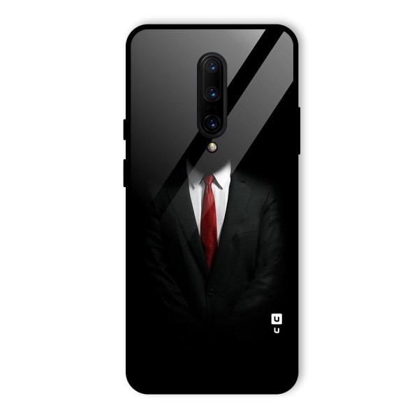 Anonymous Suit Glass Back Case for OnePlus 7 Pro