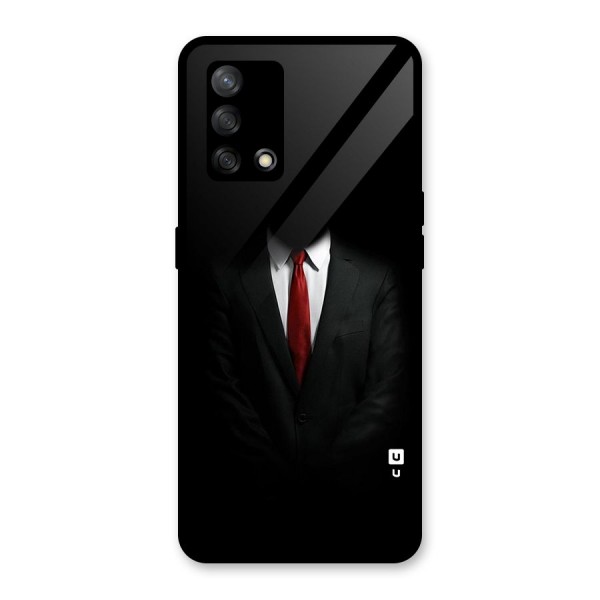 Anonymous Suit Glass Back Case for Oppo F19s