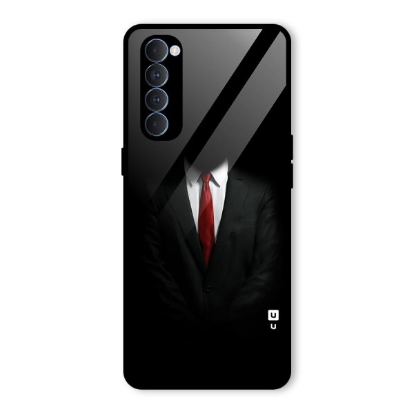 Anonymous Suit Glass Back Case for Oppo Reno4 Pro