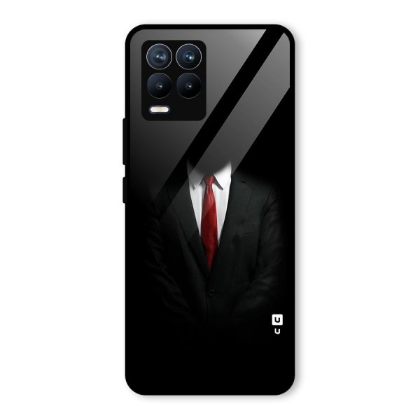 Anonymous Suit Glass Back Case for Realme 8