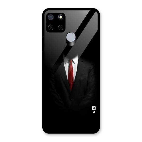 Anonymous Suit Glass Back Case for Realme C12