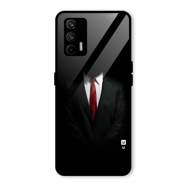 Anonymous Suit Glass Back Case for Realme X7 Max